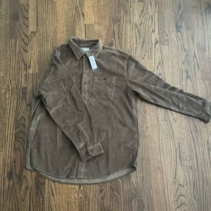 LL Bean Corduroy Flannel